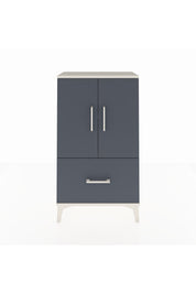 Arges Komodin 2 Raflı Tek Çekmeceli 2 Kapaklı 60x30x106 - S15M011V2A