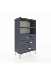 Arges Komodin 2 Raflı 3 Çekmeceli 60x30x106 - S15M017V5A