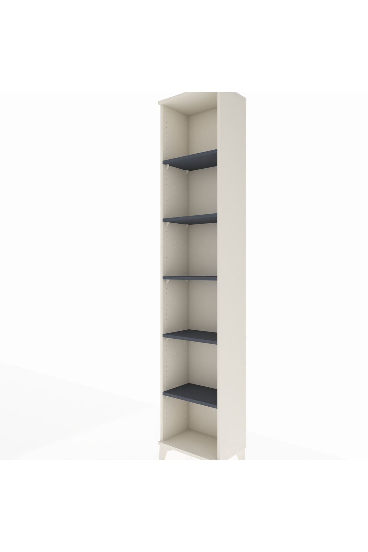 Arges Dolap 5 Raflı 44x30x221 Aytaşı-Antrasit