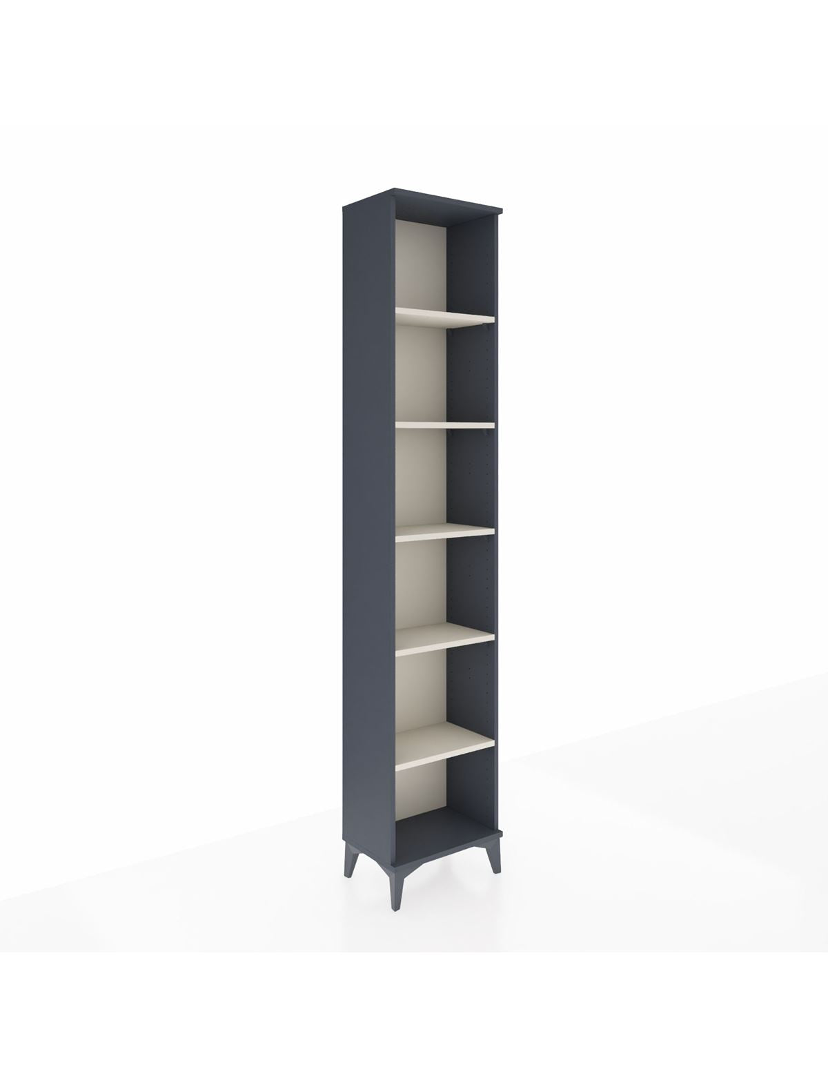 Arges Dolap 5 Raflı 44x30x221 Antrasit-Aytaşı