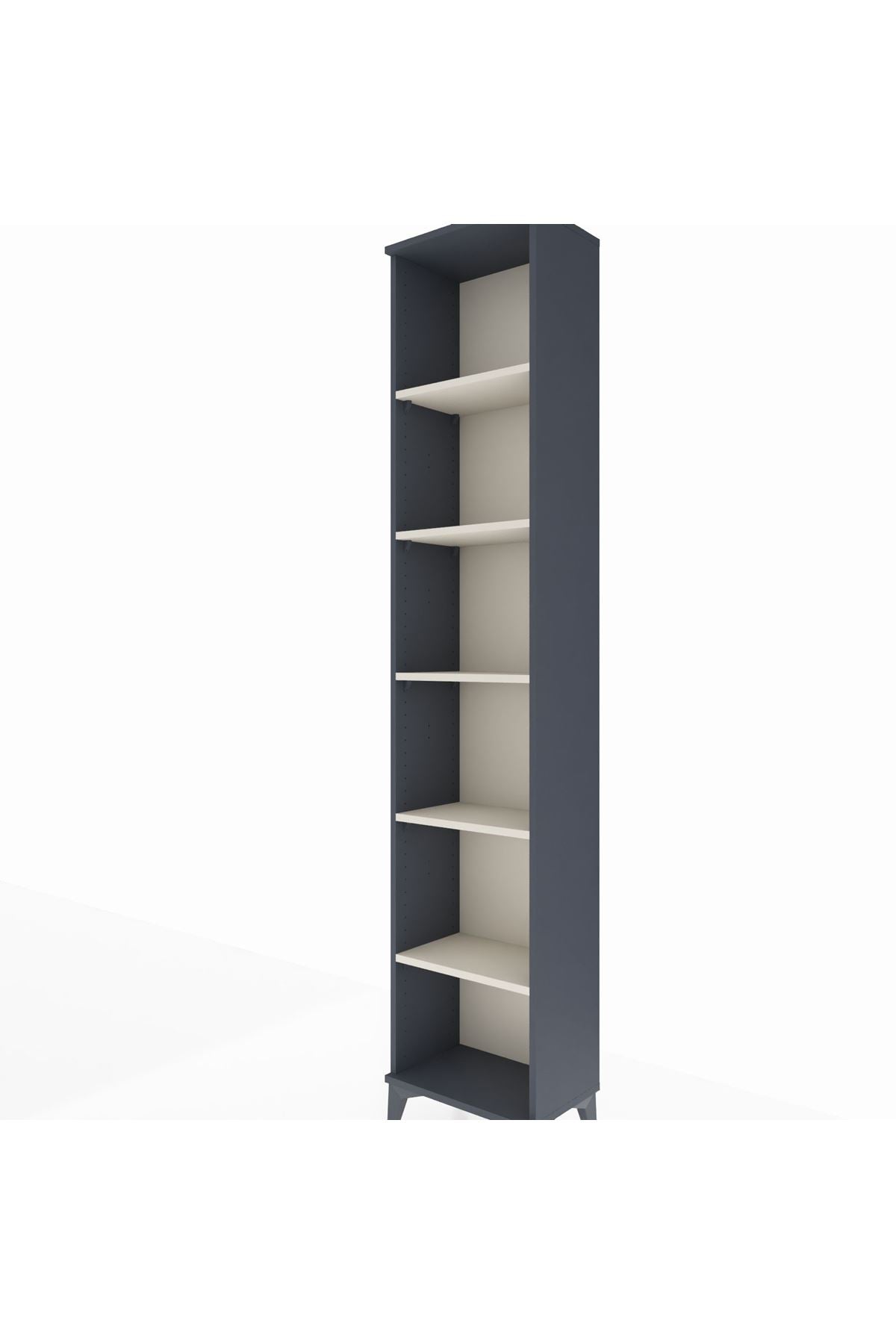 Arges Dolap 5 Raflı 44x30x221 Antrasit-Aytaşı