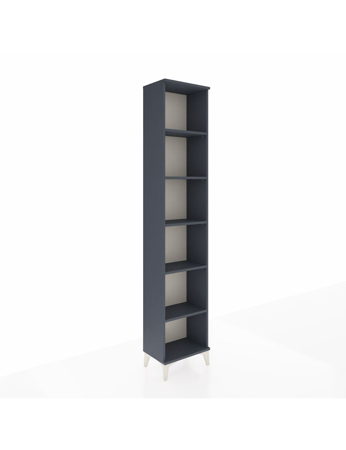 Arges Dolap 5 Raflı 44x30x221 Antrasit-Antrasit