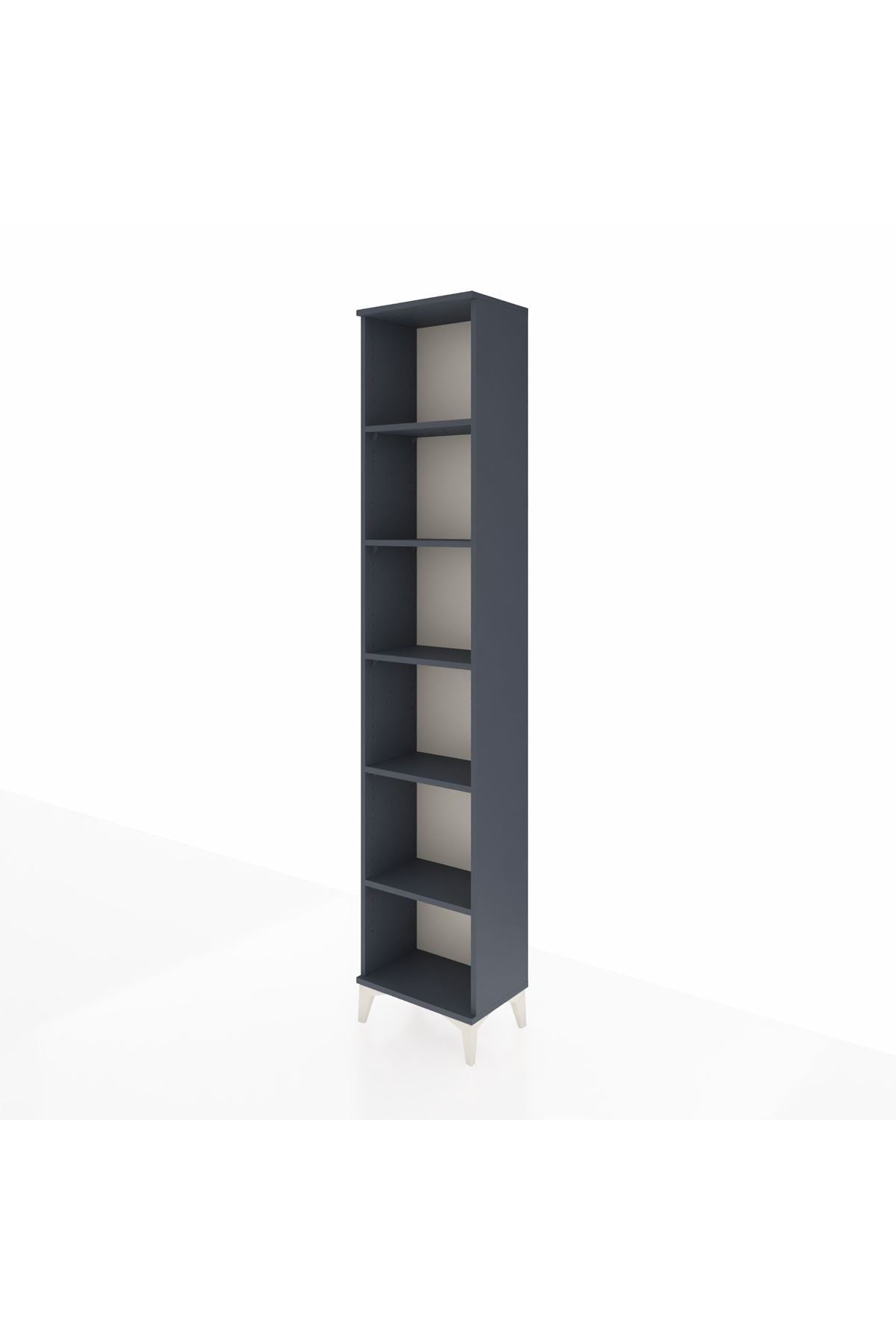 Arges Dolap 5 Raflı 44x30x221 Antrasit-Antrasit