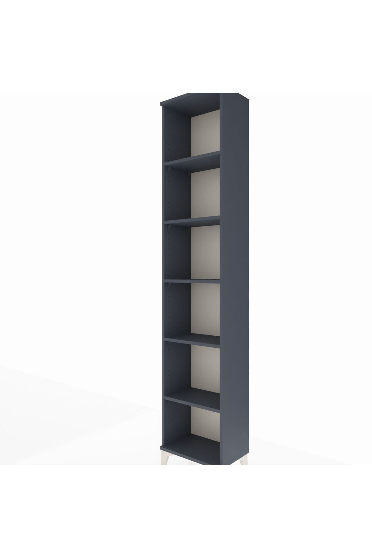 Arges Dolap 5 Raflı 44x30x221 Antrasit-Antrasit