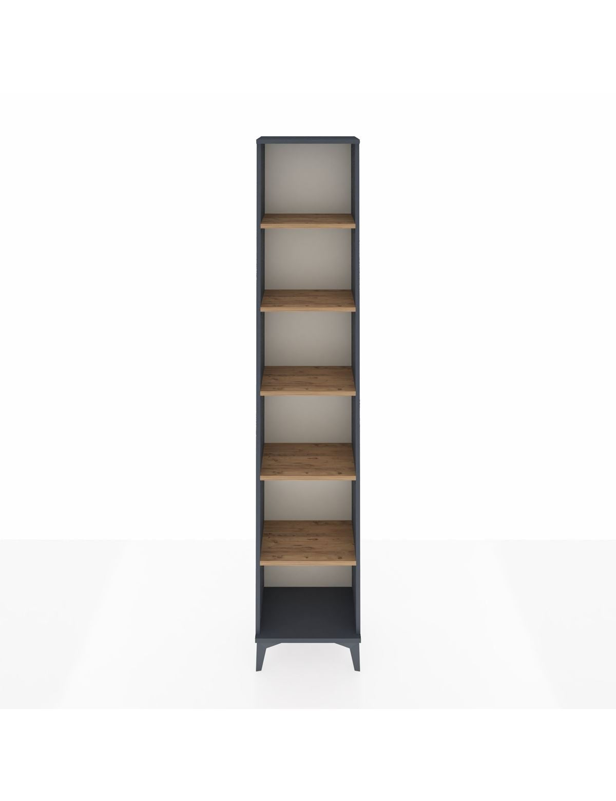 Arges Dolap 5 Raflı 44x30x221 Antrasit-Çam