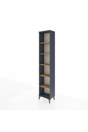 Arges Dolap 5 Raflı 44x30x221 Antrasit-Çam