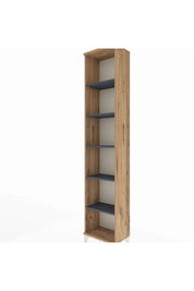 Arges Dolap 5 Raflı 44x30x221 Çam-Antrasit