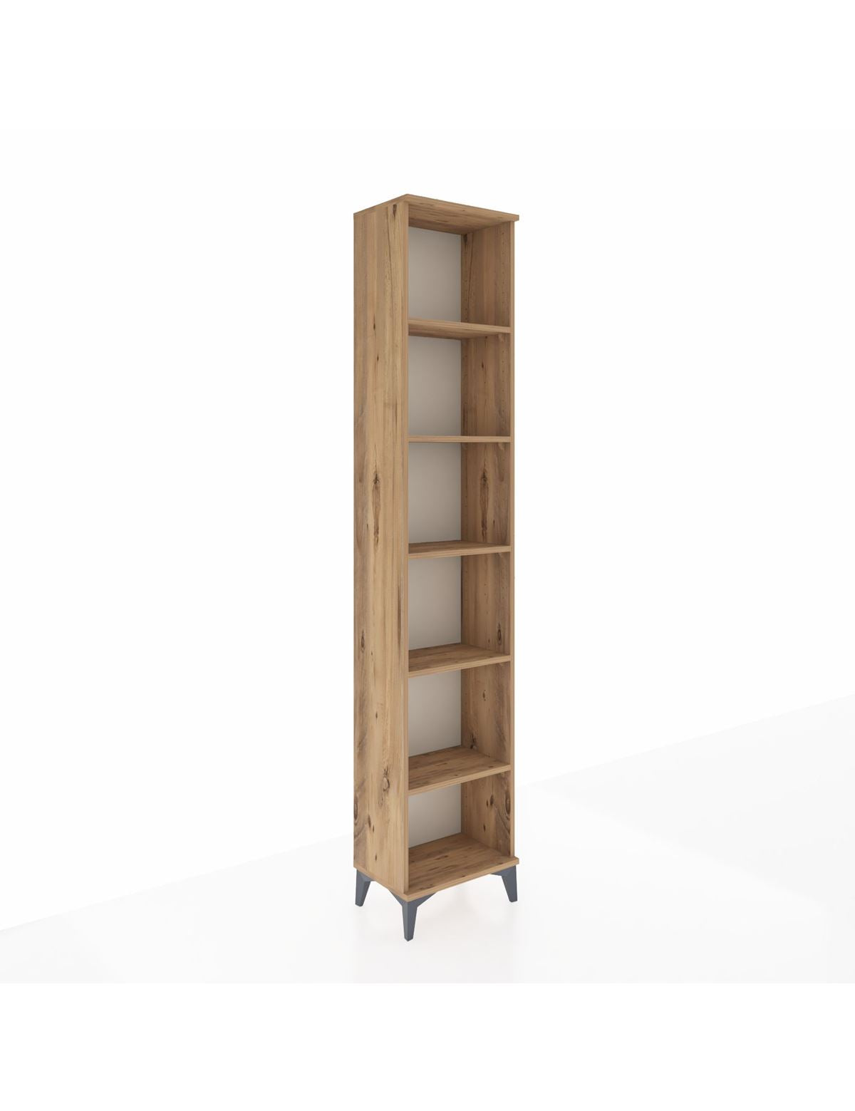 Arges Dolap 5 Raflı 44x30x221 Çam-Çam