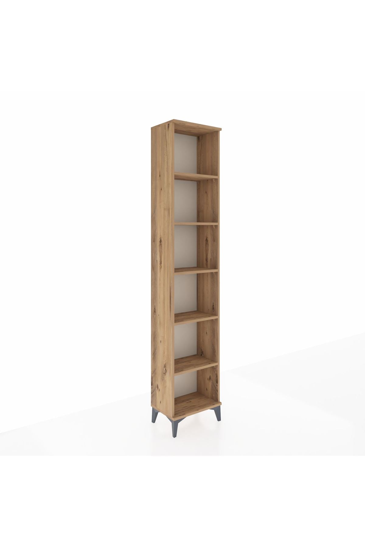 Arges Dolap 5 Raflı 44x30x221 Çam-Çam