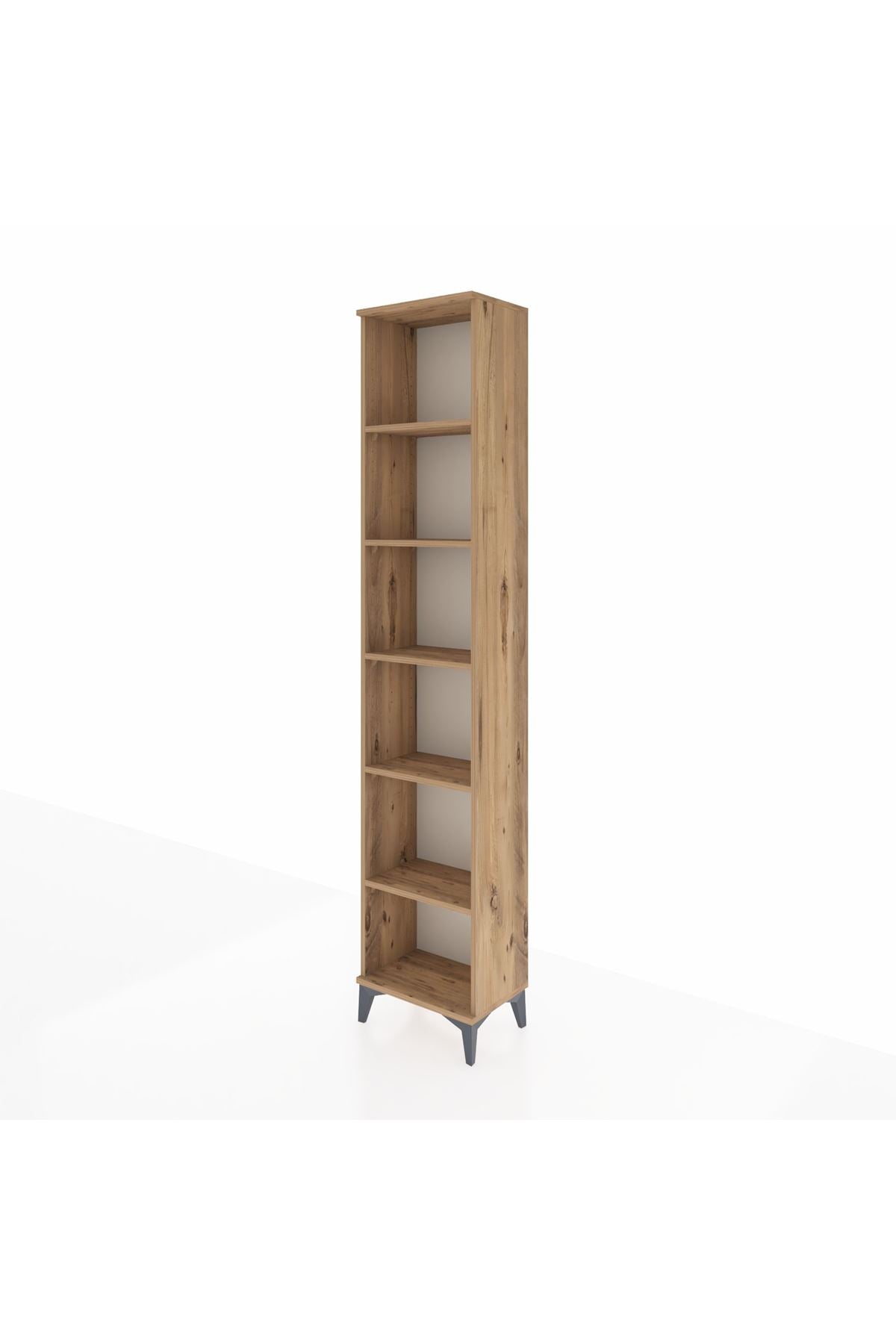 Arges Dolap 5 Raflı 44x30x221 Çam-Çam