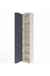 Arges Dolap 5 Raflı Tek Kapaklı 44x30x221 Aytaşı-Antrasit