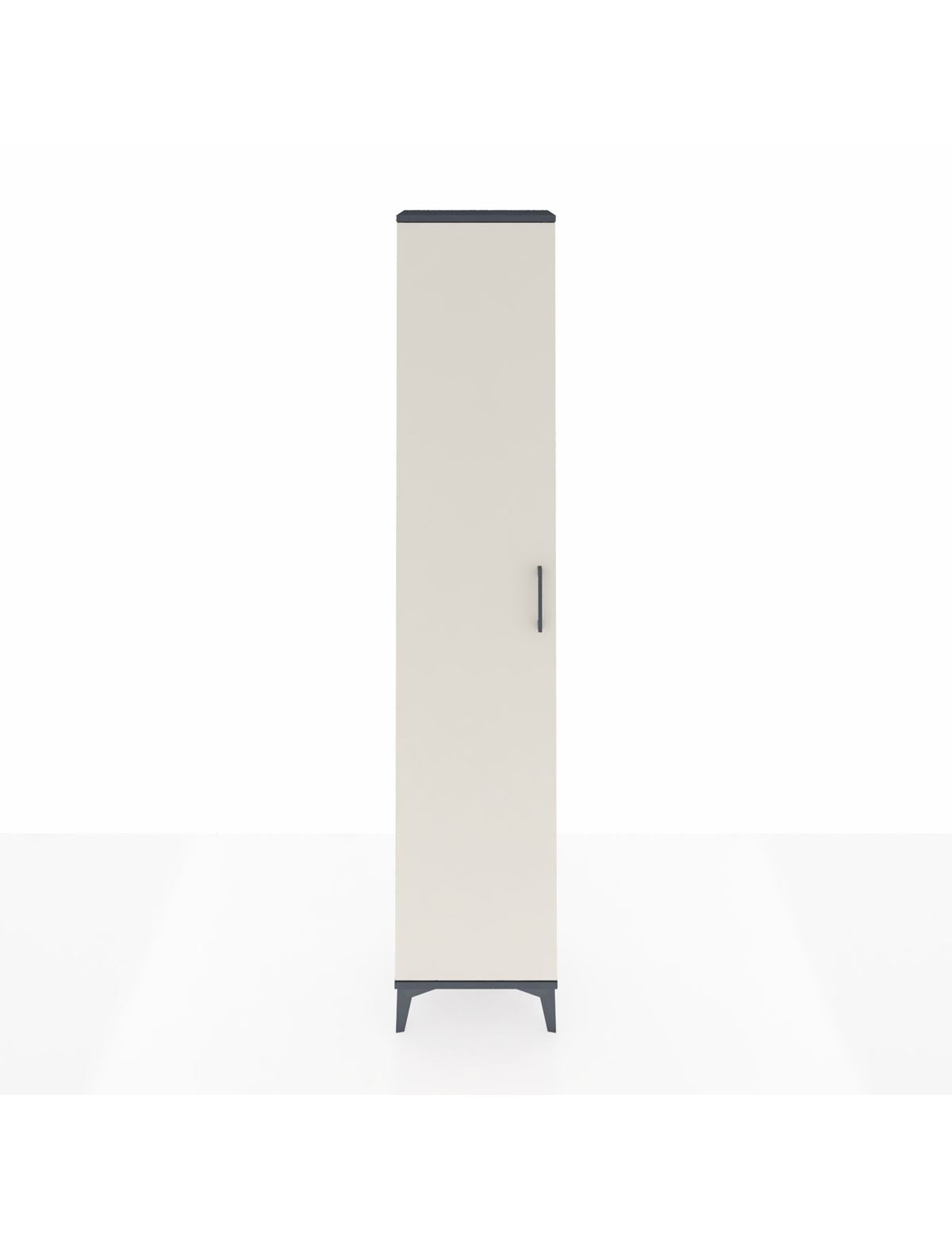 Arges Dolap 5 Raflı Tek Kapaklı 44x30x221 Antrasit-Aytaşı