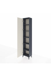 Arges Dolap 5 Raflı Tek Kapaklı 44x30x221 Antrasit-Aytaşı