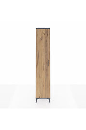 Arges Dolap 5 Raflı Tek Kapaklı 44x30x221 Antrasit-Çam