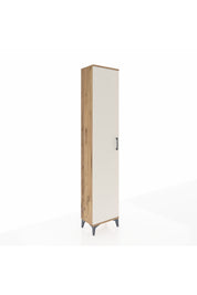 Arges Dolap 5 Raflı Tek Kapaklı 44x30x221 Çam-Aytaşı