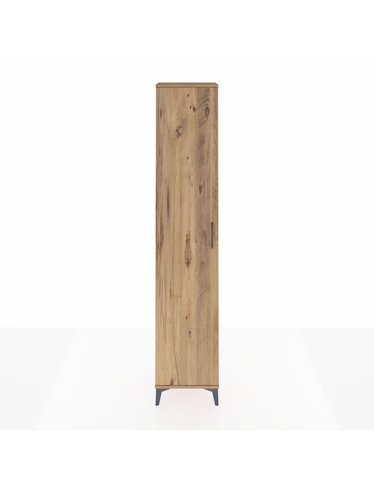 Arges Dolap 5 Raflı Tek Kapaklı 44x30x221 Çam-Çam