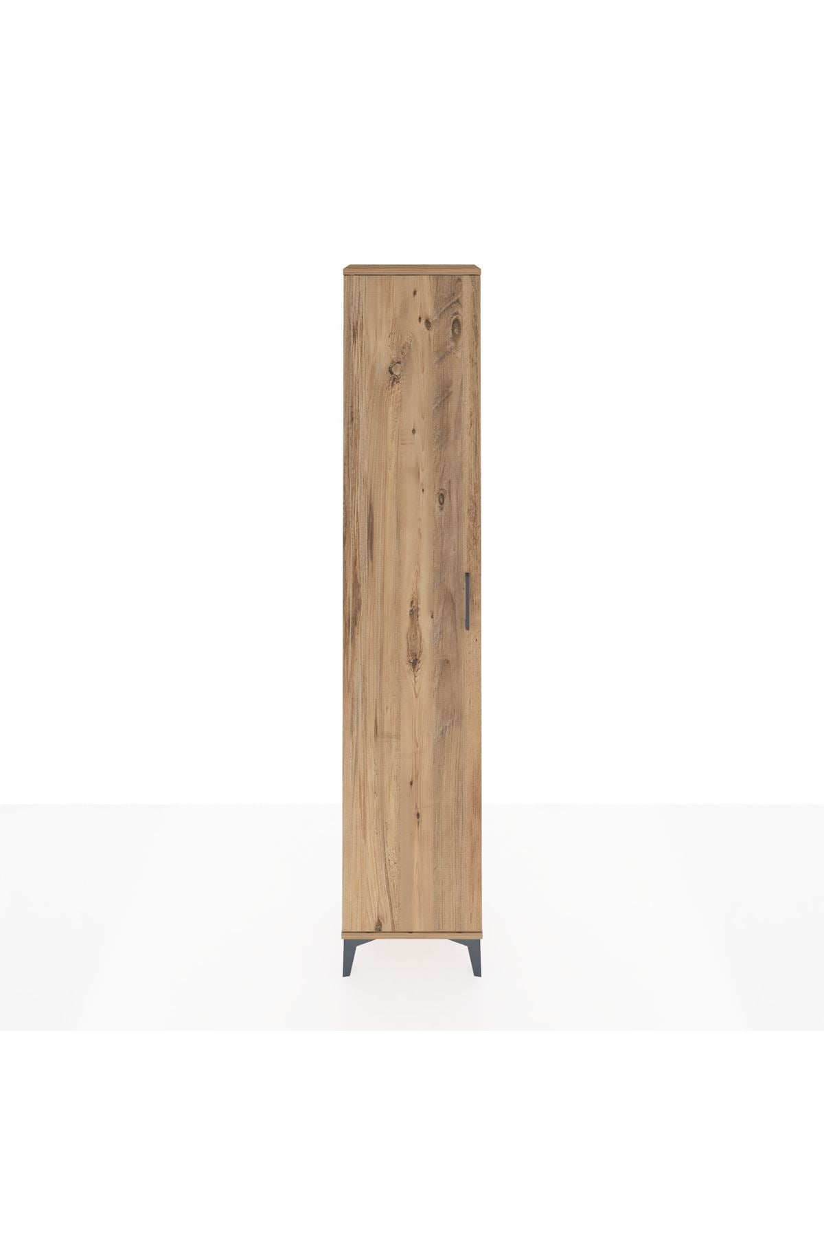 Arges Dolap 5 Raflı Tek Kapaklı 44x30x221 Çam-Çam