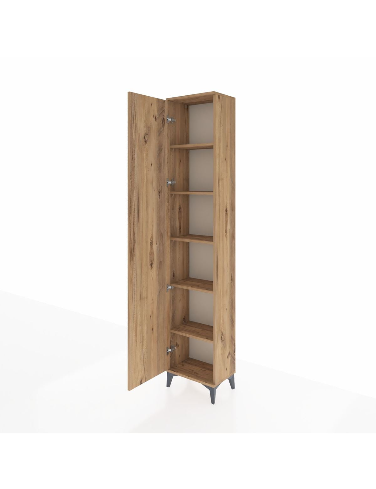Arges Dolap 5 Raflı Tek Kapaklı 44x30x221 - S28M002V9A