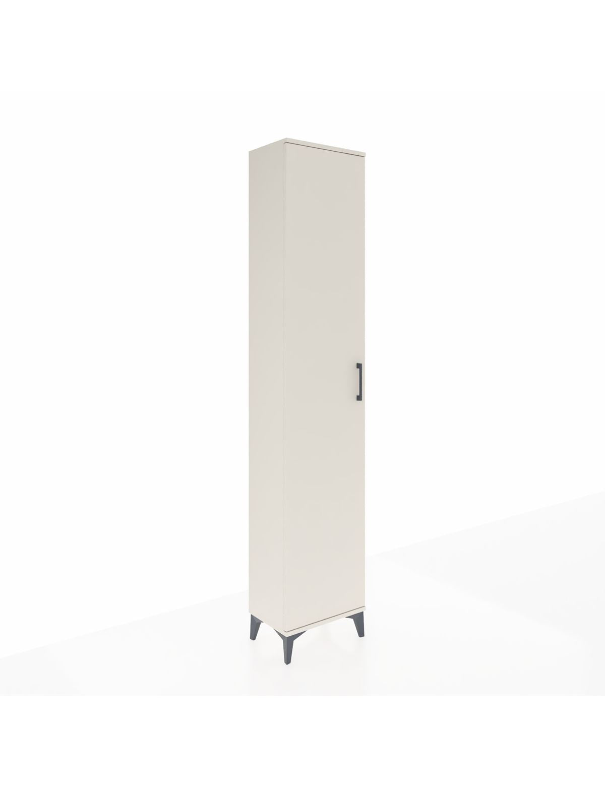 Arges Dolap 2 Raflı Tek Kapaklı Tek Askılı 44x30x221 Aytaşı-Aytaşı