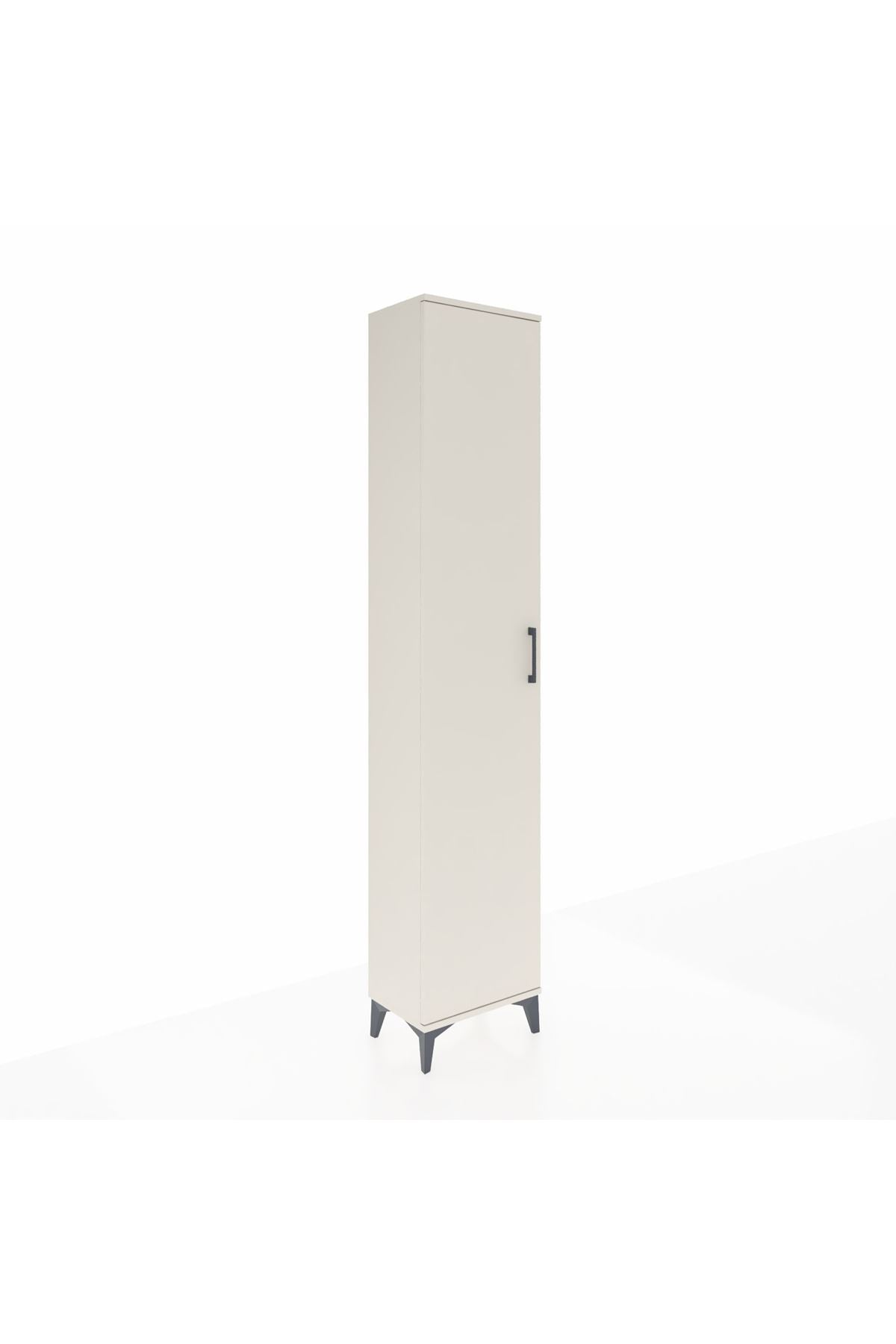 Arges Dolap 2 Raflı Tek Kapaklı Tek Askılı 44x30x221 Aytaşı-Aytaşı