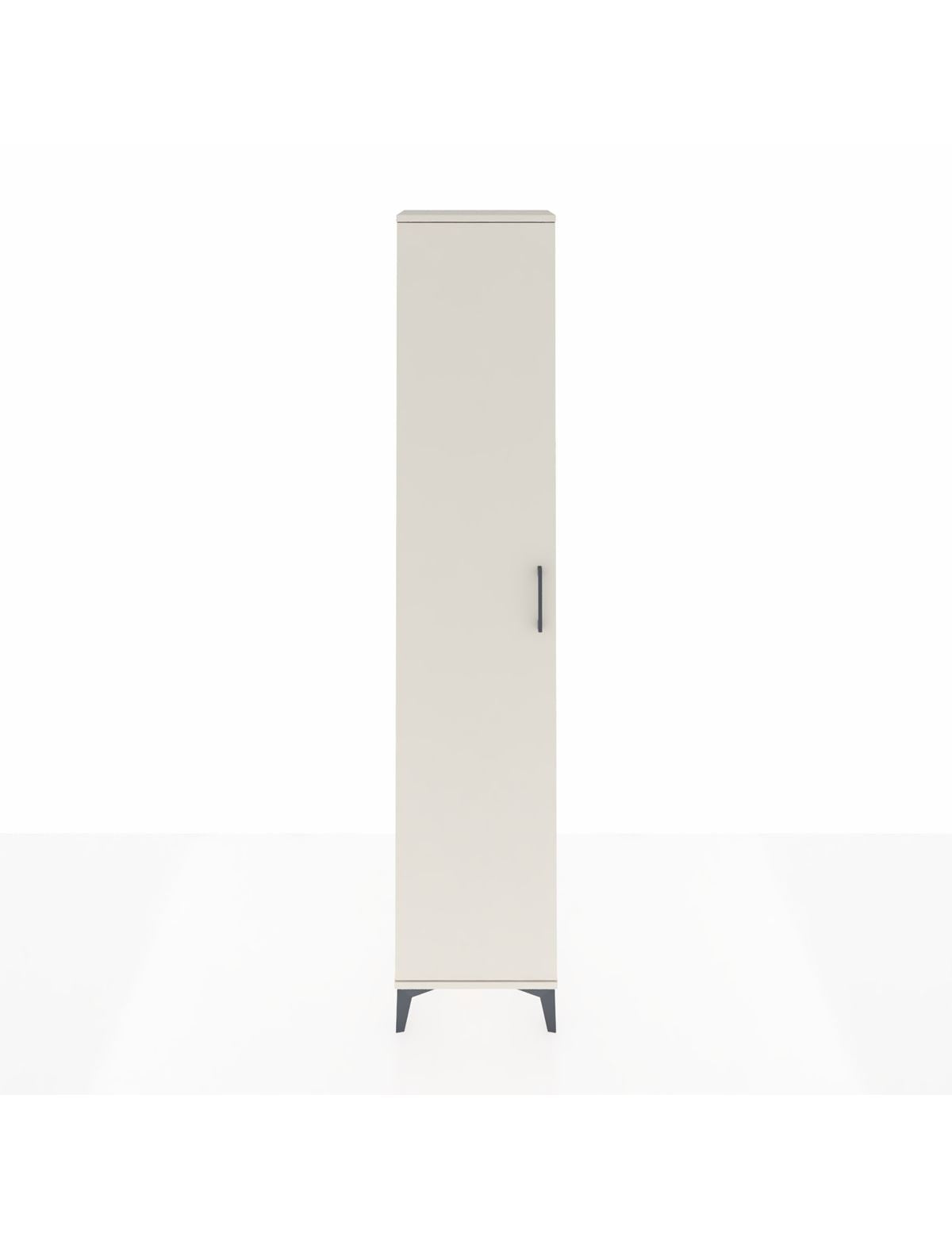 Arges Dolap 2 Raflı Tek Kapaklı Tek Askılı 44x30x221 Aytaşı-Aytaşı