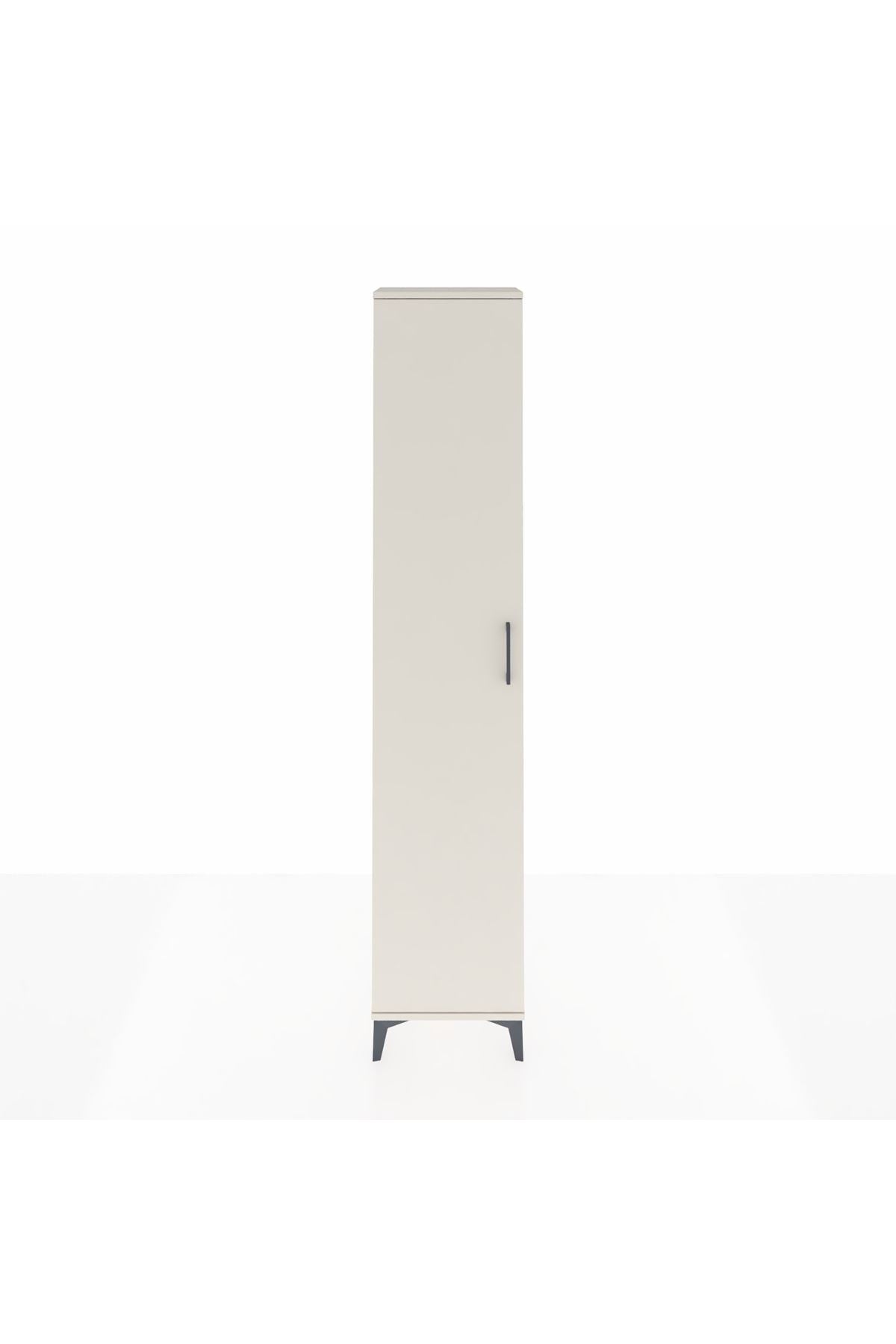 Arges Dolap 2 Raflı Tek Kapaklı Tek Askılı 44x30x221 Aytaşı-Aytaşı