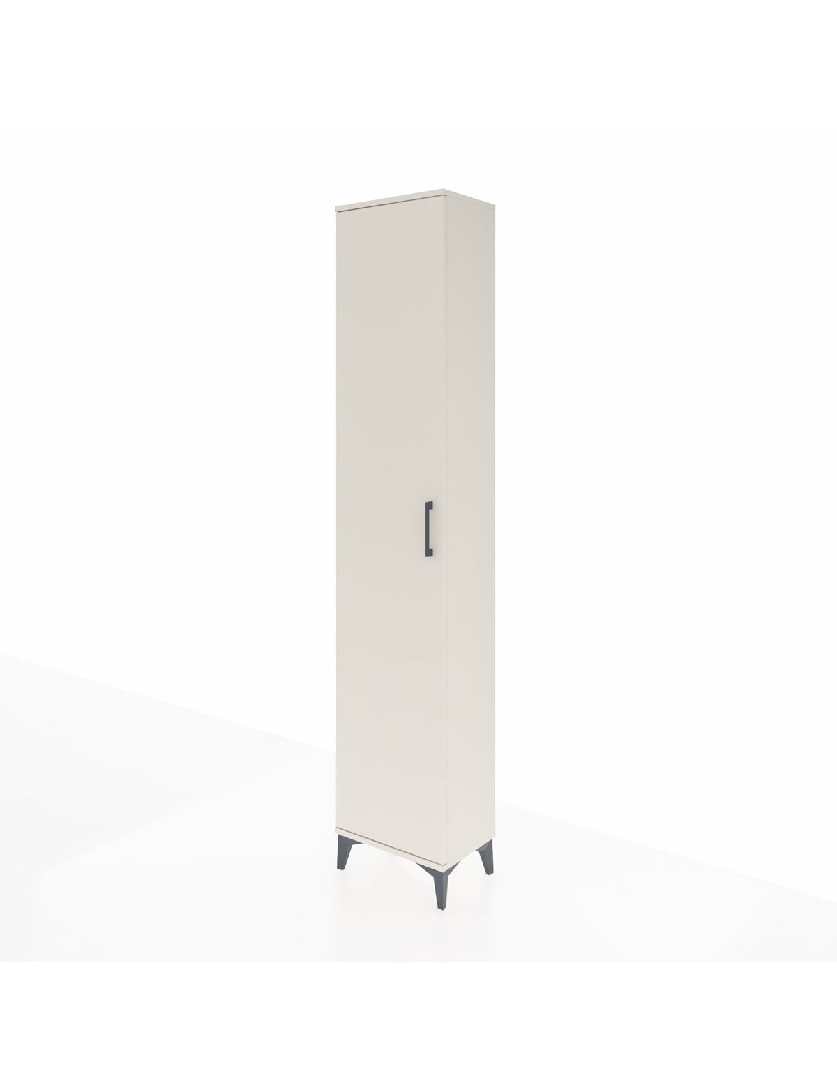 Arges Dolap 2 Raflı Tek Kapaklı Tek Askılı 44x30x221 - S28M003V1A