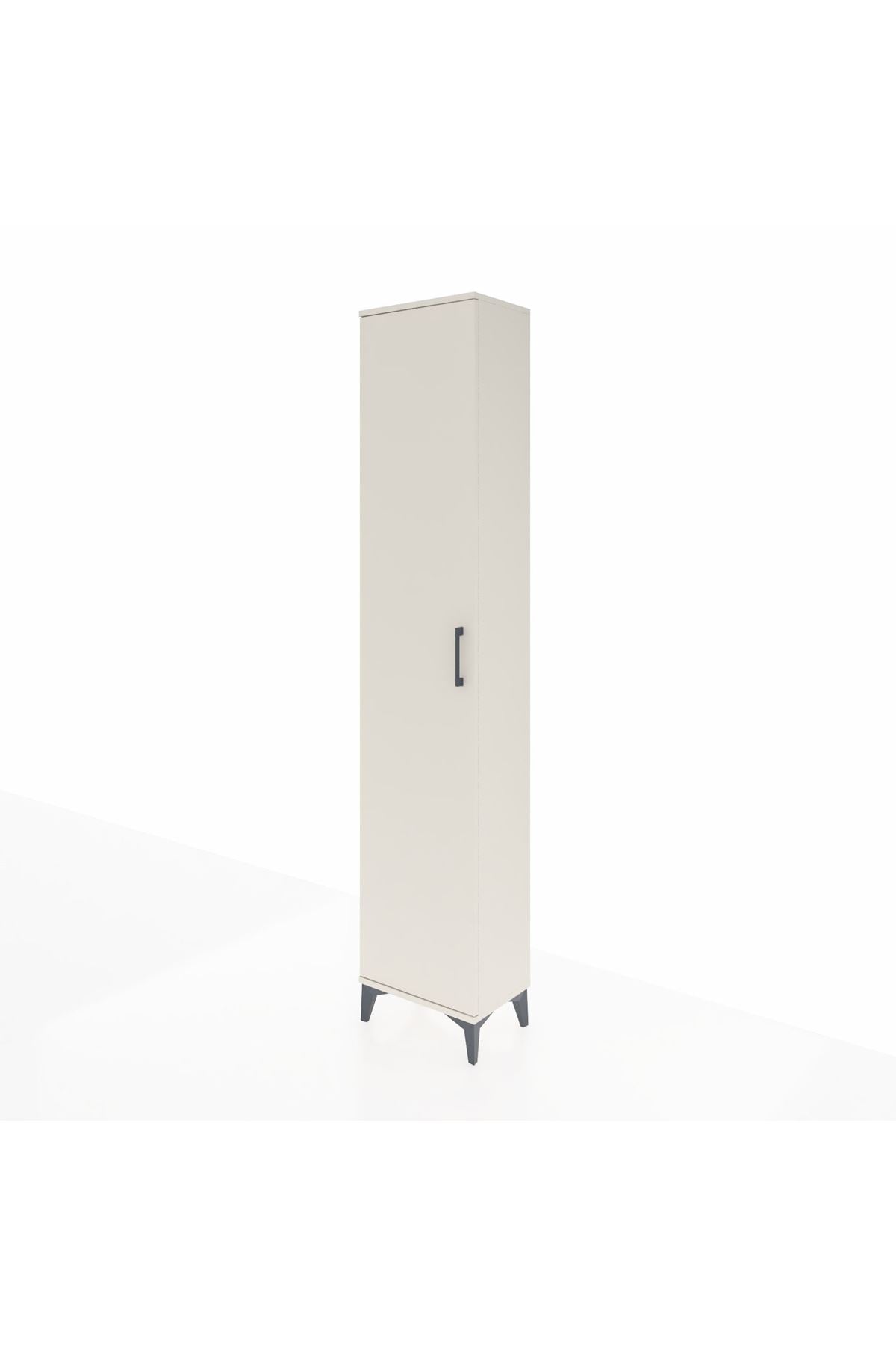 Arges Dolap 2 Raflı Tek Kapaklı Tek Askılı 44x30x221 Aytaşı-Aytaşı