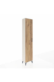 Arges Dolap 2 Raflı Tek Kapaklı Tek Askılı 44x30x221 Aytaşı-Çam