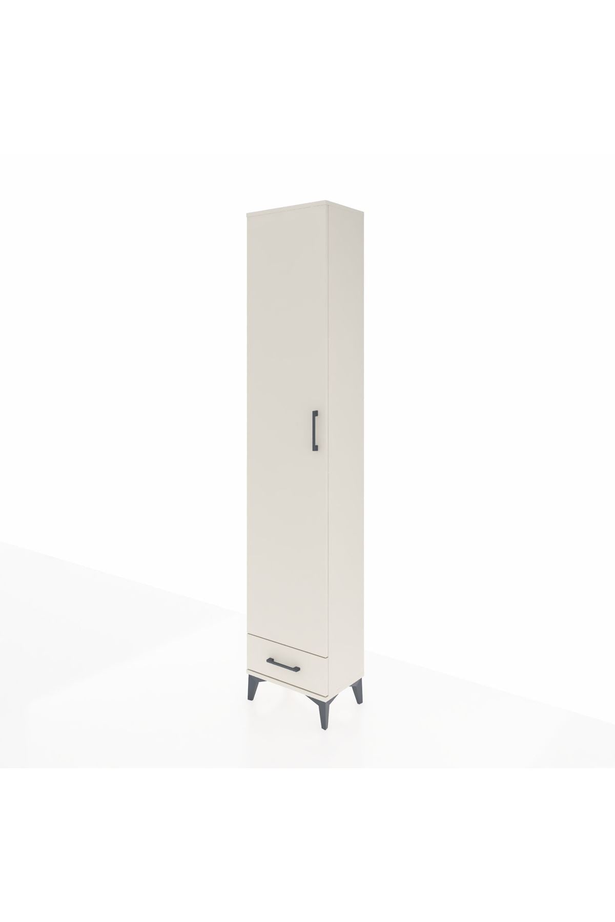 Arges Dolap 3 Raflı Tek Çekmeceli Tek Askılı 44x30x221 Aytaşı-Aytaşı