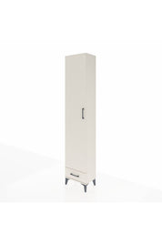 Arges Dolap 3 Raflı Tek Çekmeceli Tek Askılı 44x30x221 Aytaşı-Aytaşı