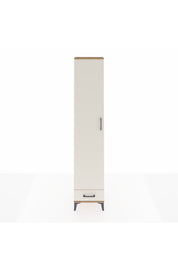 Arges Dolap 3 Raflı Tek Çekmeceli Tek Askılı 44x30x221 Çam-Aytaşı