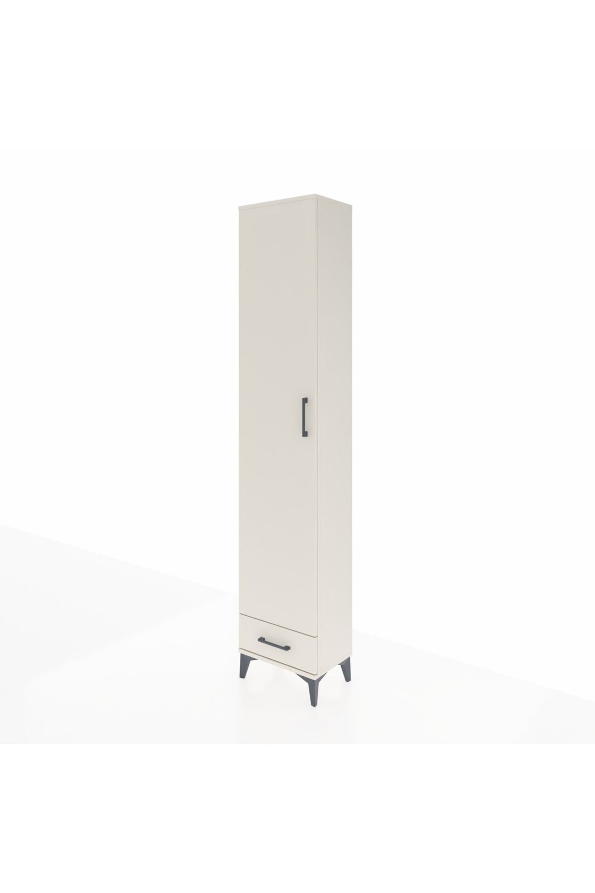 Arges Dolap 5 Raflı Tek Çekmeceli Tek Kapaklı 44x30x221 Aytaşı-Aytaşı