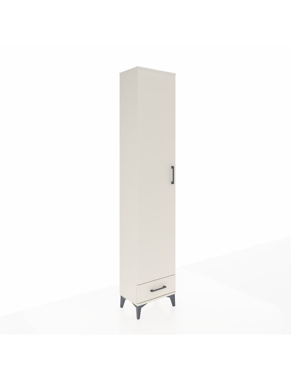 Arges Dolap 5 Raflı Tek Çekmeceli Tek Kapaklı 44x30x221 Aytaşı-Aytaşı