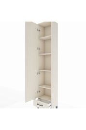 Arges Dolap 5 Raflı Tek Çekmeceli Tek Kapaklı 44x30x221 Aytaşı-Aytaşı