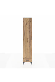 Arges Dolap 5 Raflı Tek Çekmeceli Tek Kapaklı 44x30x221 Aytaşı-Çam