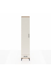 Arges Dolap 5 Raflı Tek Çekmeceli Tek Kapaklı 44x30x221 Çam-Aytaşı