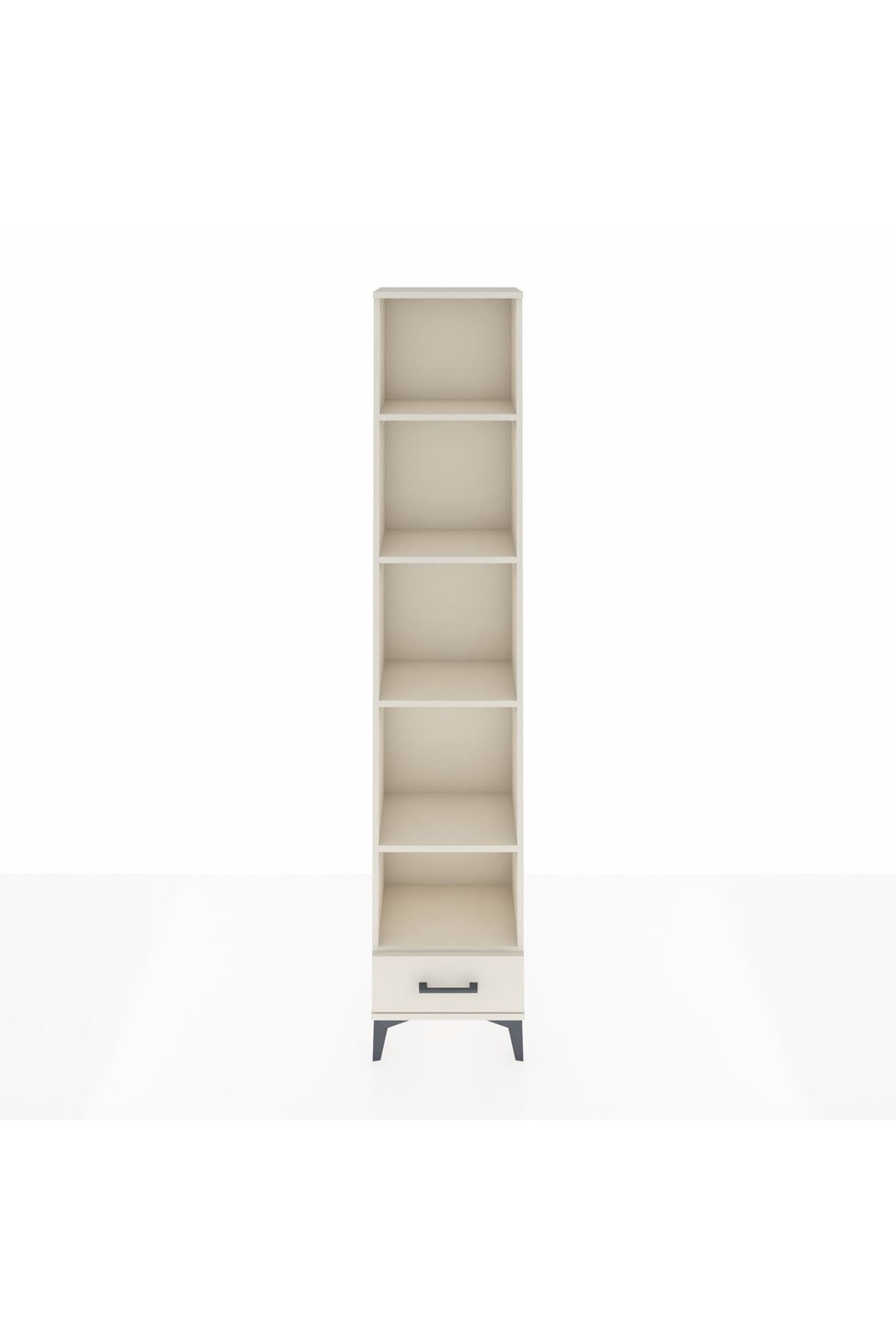 Arges Dolap 5 Raflı Tek Çekmeceli 44x30x221 Aytaşı-Aytaşı