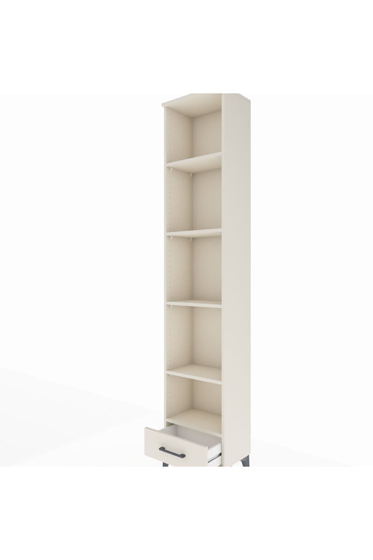 Arges Dolap 5 Raflı Tek Çekmeceli 44x30x221 Aytaşı-Aytaşı