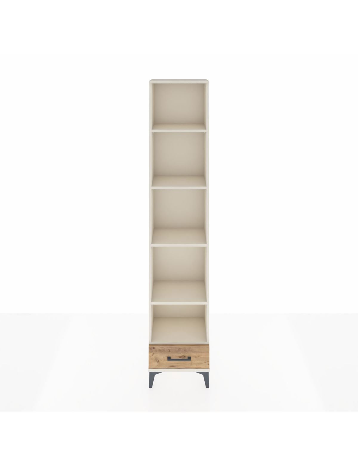 Arges Dolap 5 Raflı Tek Çekmeceli 44x30x221 Aytaşı-Çam