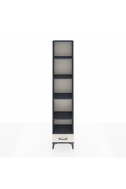 Arges Dolap 5 Raflı Tek Çekmeceli 44x30x221 Antrasit-Aytaşı