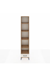 Arges Dolap 5 Raflı Tek Çekmeceli 44x30x221 Çam-Aytaşı
