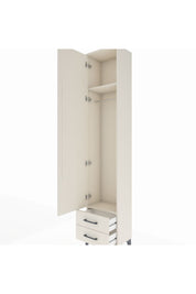 Arges Dolap 2 Raflı 2 Çekmeceli Tek Askılı 44x30x221 Aytaşı-Aytaşı