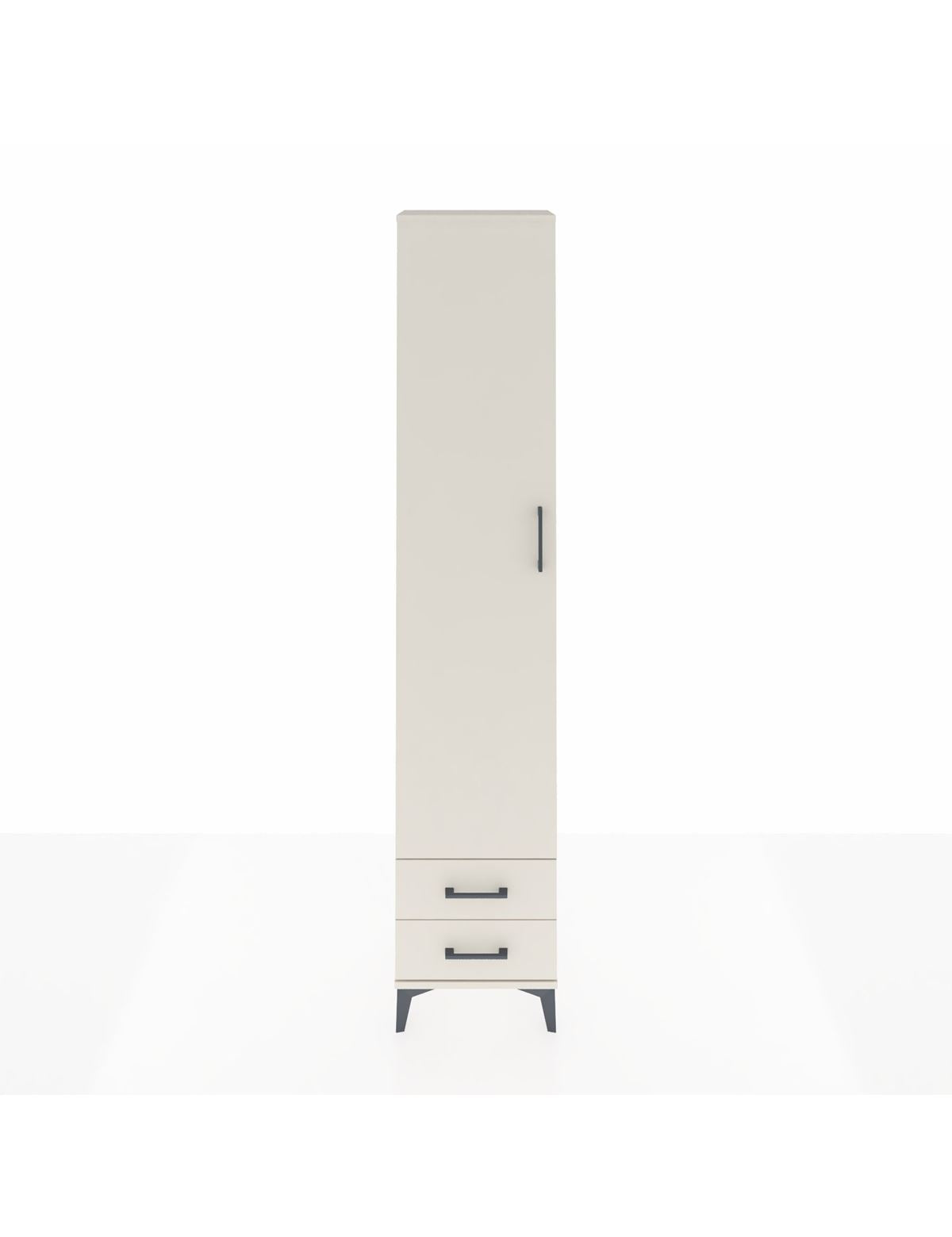 Arges Dolap 5 Raflı 2 Çekmeceli Tek Kapaklı 44x30x221 Aytaşı-Aytaşı