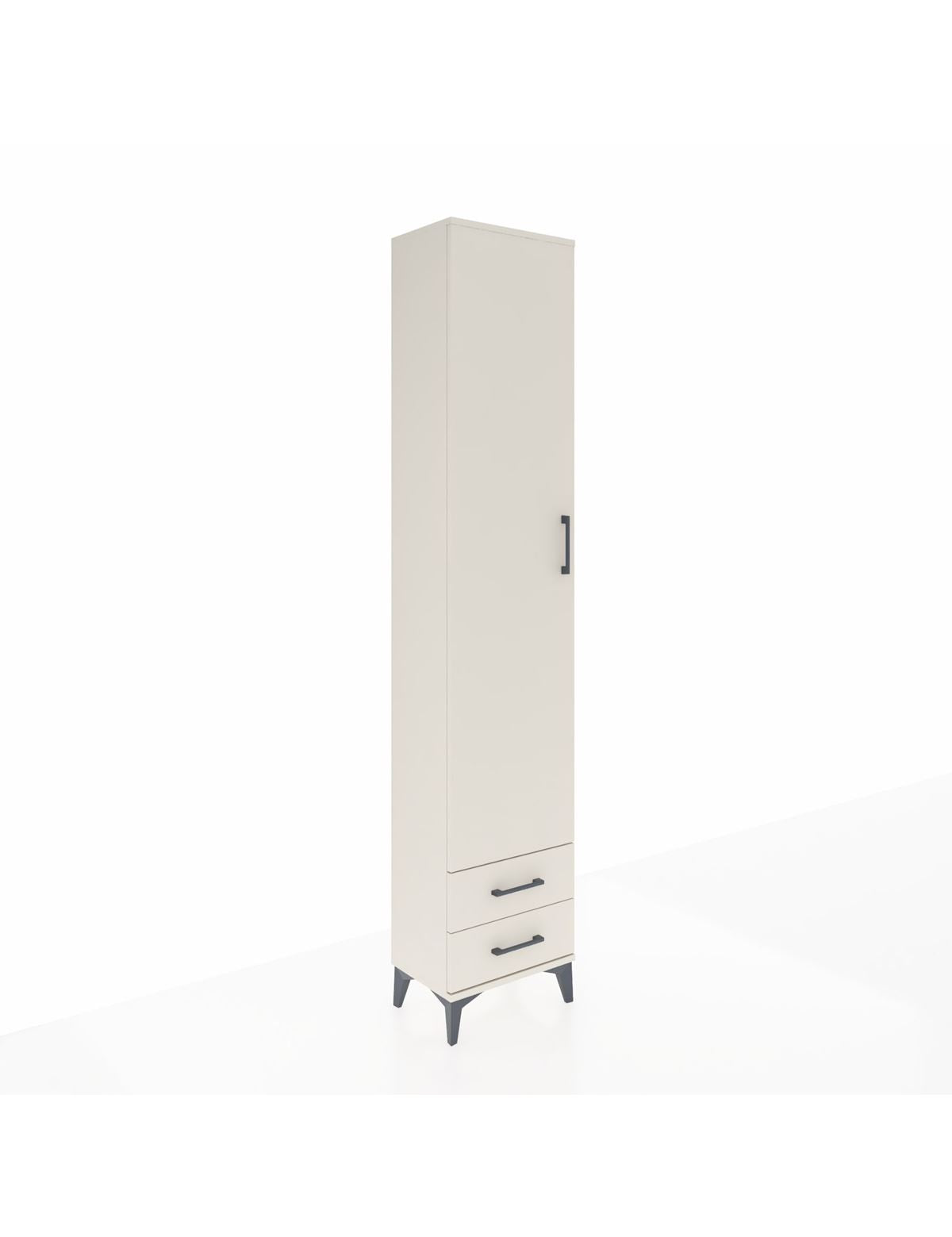 Arges Dolap 5 Raflı 2 Çekmeceli Tek Kapaklı 44x30x221 Aytaşı-Aytaşı