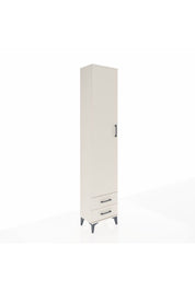 Arges Dolap 5 Raflı 2 Çekmeceli Tek Kapaklı 44x30x221 Aytaşı-Aytaşı