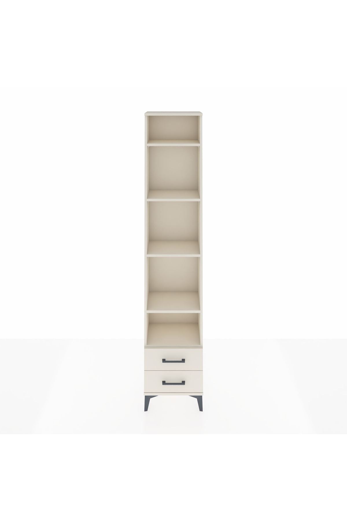 Arges Dolap 5 Raflı 2 Çekmeceli 44x30x221 Aytaşı-Aytaşı