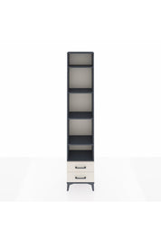 Arges Dolap 5 Raflı 2 Çekmeceli 44x30x221 Antrasit-Aytaşı