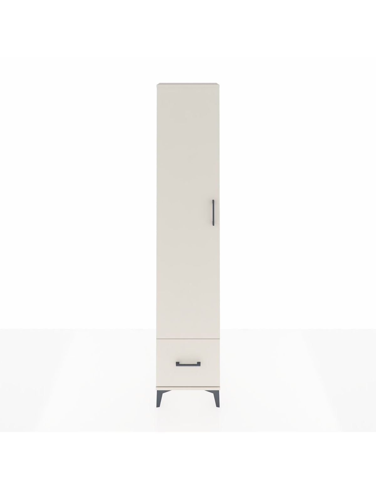 Arges Dolap 5 Raflı Tek Çekmeceli Tek Kapaklı 44x30x221 Aytaşı-Aytaşı