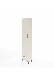 Arges Dolap 5 Raflı Tek Çekmeceli Tek Kapaklı 44x30x221 Aytaşı-Aytaşı